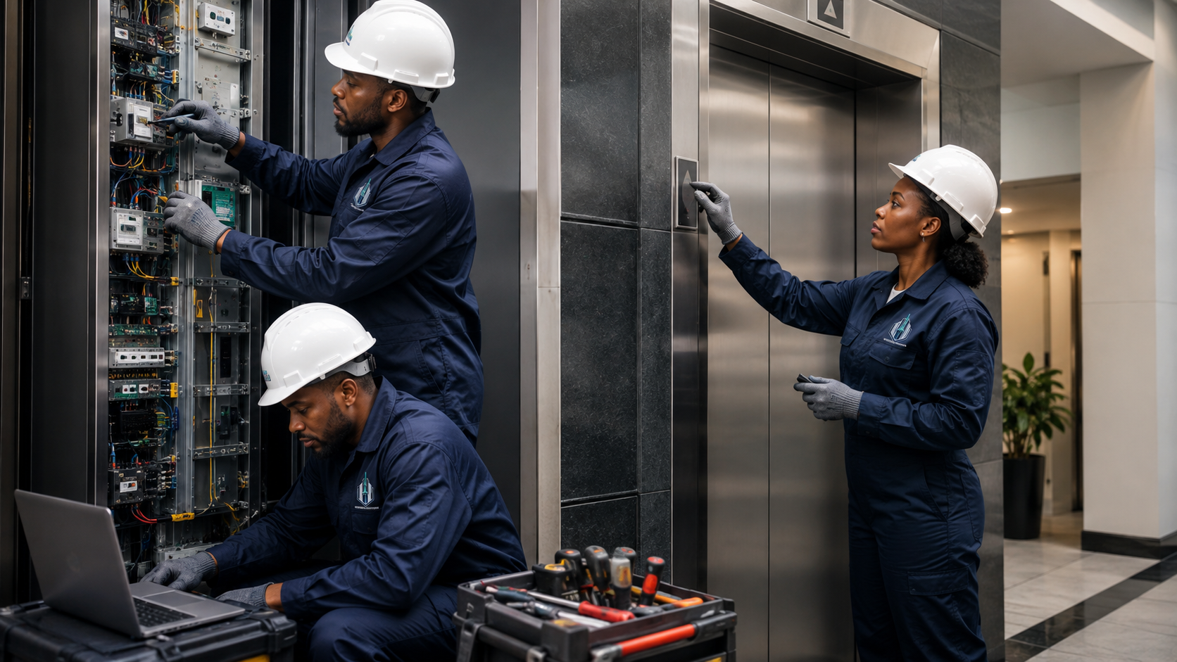 Integrated access-control equipment